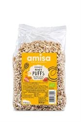 Amisa Organic Spelt honey Puffs with Honey 200g - Pack of 2
