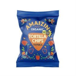 Corn Chips- Paprika - Organic - 75g Bag - Pack of 15