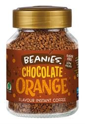 Beanies Chocolate Orange Flavour Instant Coffee 50g - Pack of 2