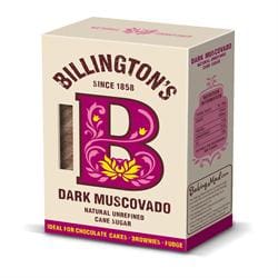 Dark Muscovado Sugar 500g - Pack of 2
