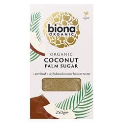 Biona Organic Coconut Palm Sugar - Unrefined 250g
