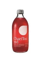 ChariTea Red - Rooibos Iced Tea - 330ml glass bottle - Pack of 4