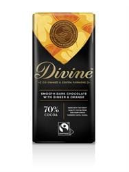 Dark Chocolate with Ginger & Orange 100g - Pack of 3