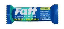 Coconut & Macadamia FattBar 30g - Pack of 20