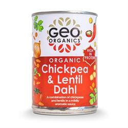 Cans - Organic Chick Pea & Lentil Dahl 400g - Pack of 2