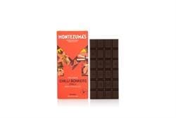 Chilli Bonkers Organic Dark Chilli 90g Bar - Pack of 4