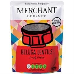 Beluga Lentils Ready to Eat 250g - Pack of 6
