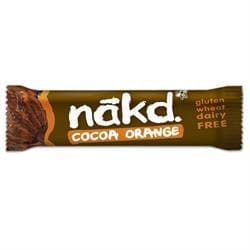 Cocoa Orange Gluten Free Bar 35g - Pack of 18