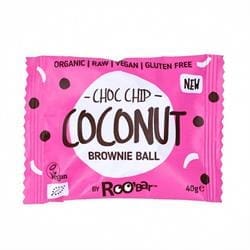 Brownie Ball Choc Chip Coconut 40g - Pack of 4