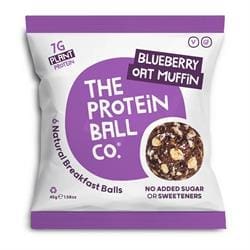 Blueberry Oat Muffin High Fibre Breakfast Balls 45g - Pack of 10