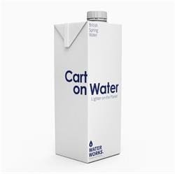Carton Water 1Ltr - Lighter on the Planet - Pack of 4