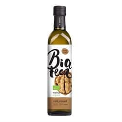 Biateca Organic Walnut Oil 250ml. Great Taste awarded.