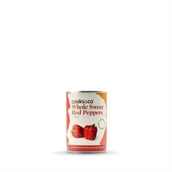 Cooks & Co Sweet Red Peppers 390g