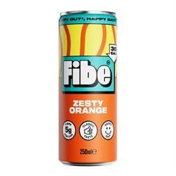 Fibe Prebiotic Soda Zesty Orange 250ml - Pack of 2