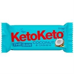 Coconut & Cashew Keto Bar 50g - Pack of 12