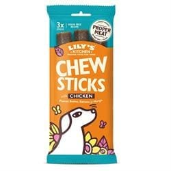 Chew Sticks with Chicken for Dogs 3pk 120g - Pack of 2