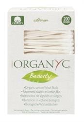 100% Organic Cotton Buds (200pk) - Pack of 2
