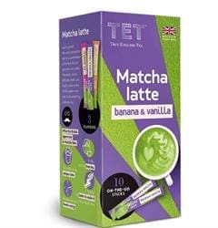 ??? MATCHA LATTE BANANA & VANILLA 10x10g in sticks - Pack of 2