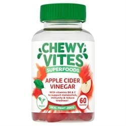 Chewy Vites Apple Cider Vinegar Gummies 60's - Pack of 2