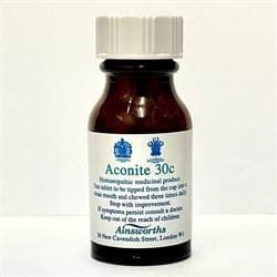 Aconite 30c Single Counter Remedy 120 Tablets