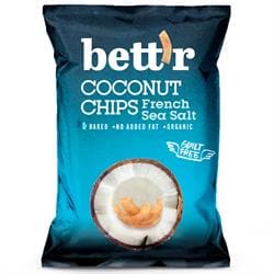 Coconut Chips with French Sea Salt 40g - Pack of 8