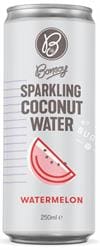 Bonsoy Sparkling Coconut Water with Watermelon 250ml - Pack of 12