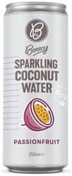 Bonsoy Sparkling Coconut Water with Passionfruit 250ml - Pack of 12