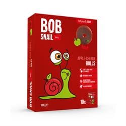Bob Snail Apple-Cherry Fruit Rolls 100g - 100% Fruit - Pack of 5