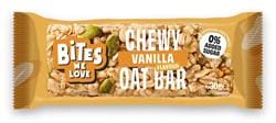 BitesWeLove Vanilla Chewy Oat Bars 30g - Pack of 16