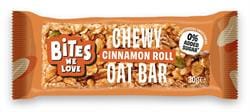 BitesWeLove Cinnamon Roll Chewy Oat Bar 30g - Pack of 16