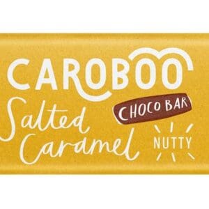 Caroboo Salted Caramel Nutty Carob Bar 32g - Pack of 20