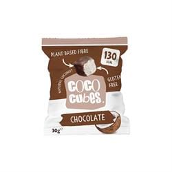Coco Cubes Delicious Chocolate Coconut Snack 30g - Pack of 12