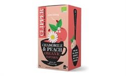 Clipper Organic Chamomile & Peach Infusions 20 Sachet EST