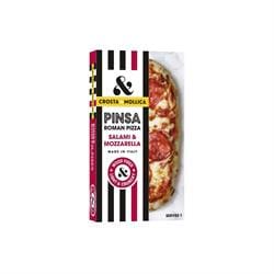 Crosta & Mollica Salami & Mozzarella Pinsa Pizza 160g