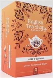 Cocoa Cinnamon & Ginger - 20 Tea Bag Sachets - Pack of 2