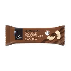 Clean & Real Protein Bar Double Chocolate Cashew 55G - Pack of 12