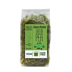 Easy Pasta Green pea pasta fusilli 200g - Pack of 2