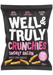 Crunchies Smokey Bacon 30g - Pack of 10
