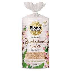 Biona Organic Buckwheat Cakes - Gluten Free 100g - Pack of 2