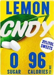 CNDY Lemon SugarFree Xylitol Sweets 40g - Pack of 7