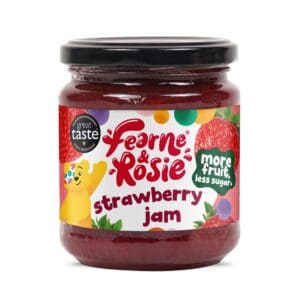 Fearne & Rosie Strawberry Jam 70% Fruit 310g - Pack of 2