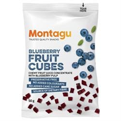 Blueberry Fruit Cubes 50g - Pack of 10