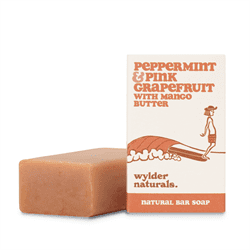 120g Peppermint & Pink Grapefruit with Mango Butter Natural Soap