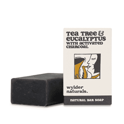 120g Tea Tree & Eucalyptus with Activated Charcoal Natural Soap