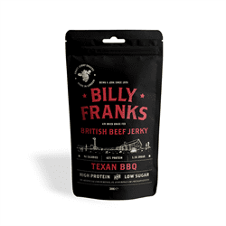 Billy Franks Gluten Free Texan BBQ Beef Jerky 30g - Pack of 3