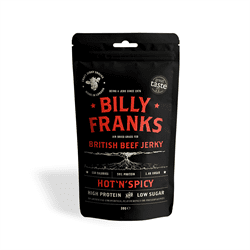 Billy Franks Gluten Free Hot N Spicy Beef Jerky 30g - Pack of 3