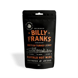Billy Franks Gluten Free Buffalo Hot Wing Jerky 30g - Pack of 3