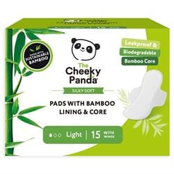 Biodegradable bamboo liner and core light pads - Pack of 2