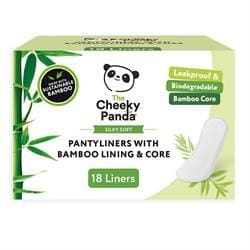 Biodegradable bamboo liner and core pantyliners - Pack of 2