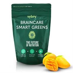 Braincare Smart Greens Mango Flavour. 180g